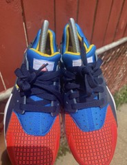 Nike Huarache Bright Crimson Running Sneakers- 4 Y ~ 5.5 W BQ7096-600