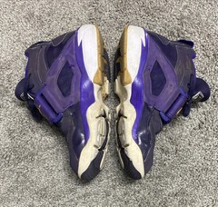 Nike Air Purple Diamond Turf Style 407911-500 Size 3.5Y Deion Sanders Cross Fit