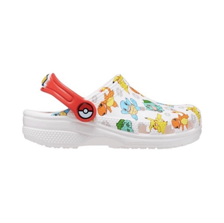 Crocs Pokémon x Classic Clog Kids ‚Starters‘ White/Red US 5C EU 25 206924