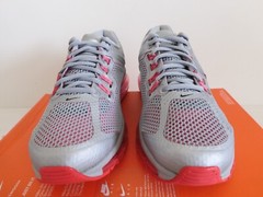 NIKE AIR MAX 2013 (GS) MET SILVER-BLACK-PINK SZ 7Y-WOMENS SZ 8.5 [555753-002]
