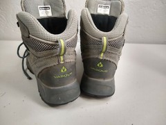 VASQUE 7213 M Ultra Dry Gray Leather Hiking Trail Outdoor Boots Youth 5