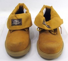 Timberland Wheat/Brown leather 2006B ROUND TOE LACE UP Boot YOUTH SIZE 2
