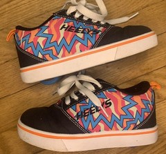 Heely’s sneakers juniors youth size 1 Multicolored 1990’s Look