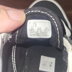 Vans Old Skool Low Checker Board Black White Little Kids Shoes Size 11 Sneakers