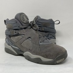 Air Jordan 8 Retro GS ‚Cool Grey‘ Wolf Grey 305368-014 Youth Size 5.5Y