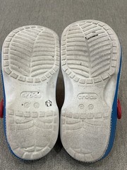 Crocs Hello Kitty Size C 13 Classic Clog White/Red Kid Sandals