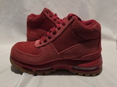 Nike Air Max Goadome ACG 311567-602 Red Suede Boots. Size Youth 5. NWB