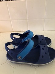 Crocs Crocband Cruiser Sandals, Size Toddler C12 Blue .
