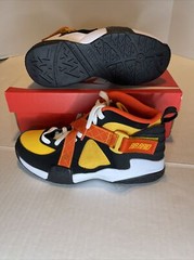 NIKE AIR RAID (GS) „ROSWELL RAYGUNS“ BLACK-GOLD SZ 7Y-WOMENS SZ 8.5 [DD9281-001]
