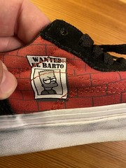 The Simpsons El Barto Old Skool Kids Vans – Size 13 – Perfect Condition With Box
