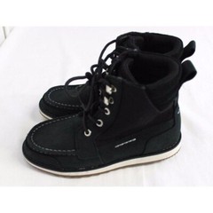 Kid‘ Sperry® for Crewcuts Dockyard Boots Chukka Shoe Black Size 1M NEW F5639