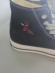 Brand New never worn Spiderman Theme Vans Size Men 6.5 New no box