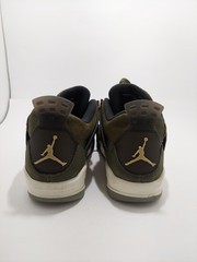 Size 6.5Y – Jordan 4 SE Retro Low Craft – Olive Preowned With Box