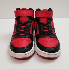 Nike Court Borough Mid 2 (PSV) University Red Black White CD7783-602 Kids Sz 12C