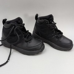 Nike ACG Boots Boys Size 11.5C Black Lace Up Ankle Snow Winter Hiking 613547-001