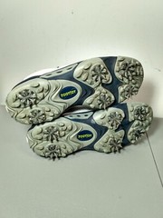 FootJoy FJ Kids Junior DNA Golf Shoes 45023 White/Navy Blue/Gray Youth Size 5M