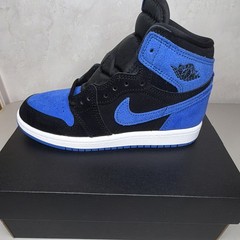 Jordan Air Jordan 1 Retro High OG (PS) 1Y Black/Royal Blue/White FD1412-042