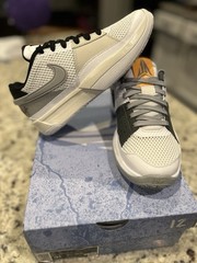 Nike Ja 1 Light Smoke Grey Basketball Shoes Size 3.5