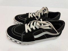 Vans Old Skool Checkerboard Black White Skate Shoes Juniors Size 6 EU 38