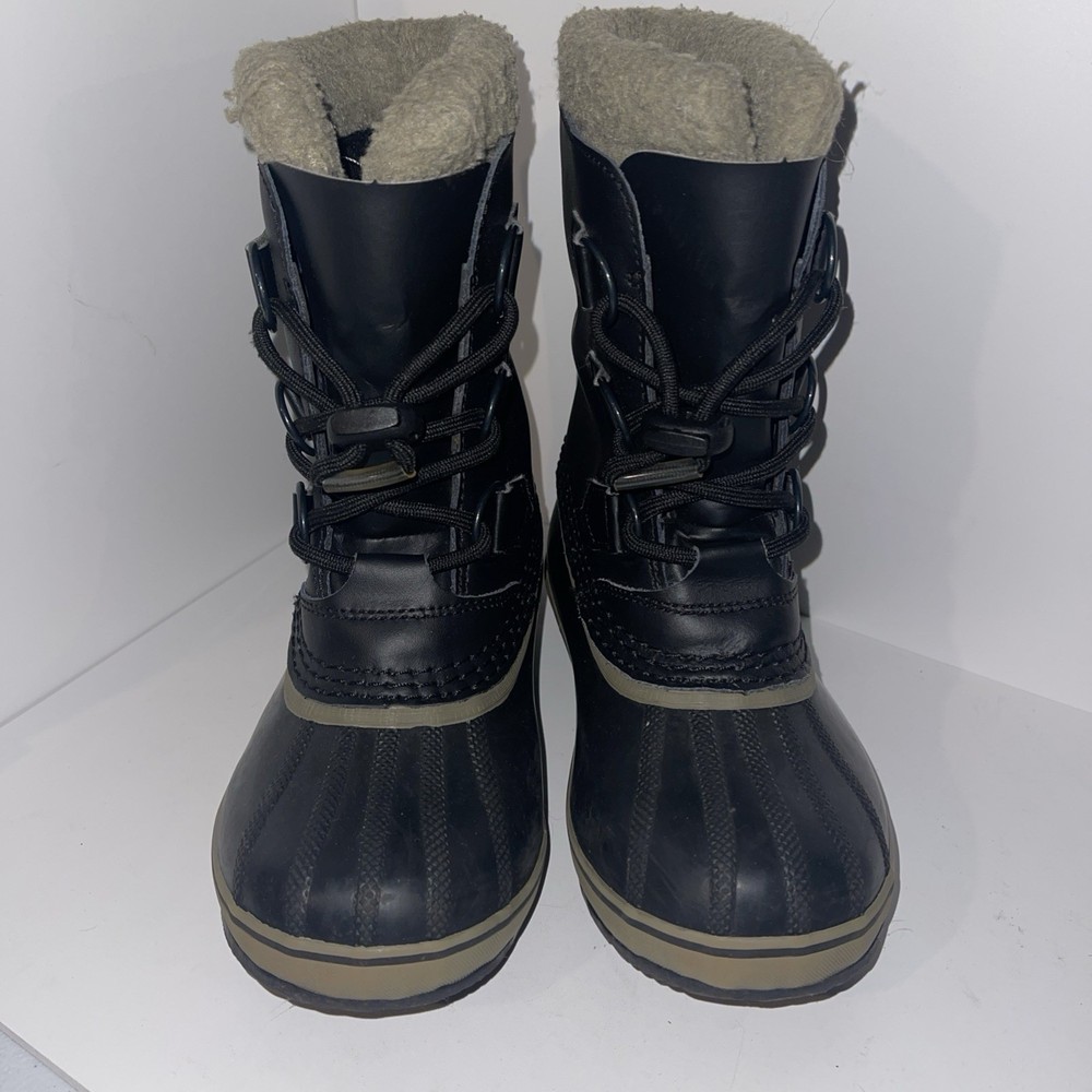 Sorel Yoot Pac Nylon Waterproof Snow Boots Unisex Little Kid Size 1 NWB