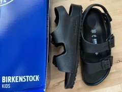 NEW Birkenstock Rio Essentials Kids Sandals EVA – Black (EU 32 / US 1-1.5)
