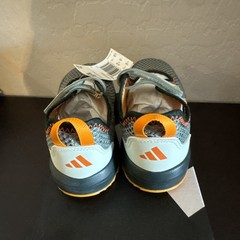 adidas Terrex Captain Toey Sandals Kids Gray Size 10