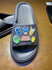 Zara Kids Marvel Comics Super Heroes Slides Size Eur 34 / US 2.5/3 (Never Worn)