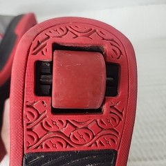 Heelys Propel 2.0 Skate Shoes Red Grey Black Size Youth 6 No Tool
