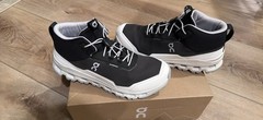 On Cloudhero Mid Waterproof Mid Top Sneaker Unisex Kids Black/White US 4 EU 36