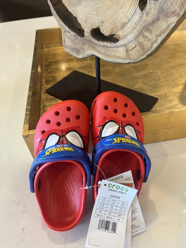 Exclusive Spider-Man Crocs – Comfort and Style for Fans!