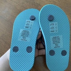 NEW Crewcuts (9) Rainbow Palm Trees Flip Flops