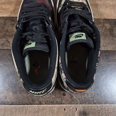 Nike Dunk Low SE GS Black Multi-Camo Kids 6Y Youth Boys DB1909-001