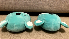 ORIGINAL SQUISHMALLOWS KEVIN THE KOALA SLIPPERS PLUSH SHOES (YOUTH SIZE 2/3)