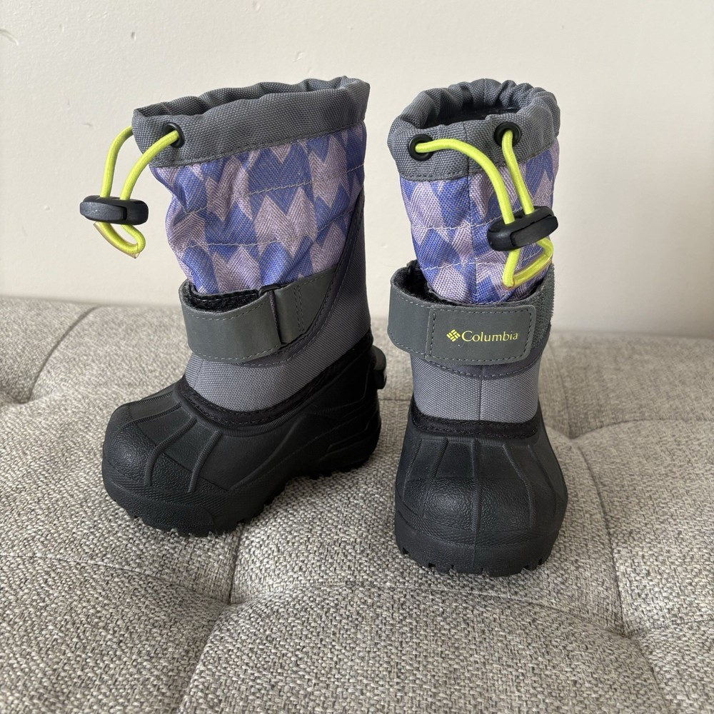 Little Kid Columbia Snow/Rain Waterproof Insulated Boots Sz5