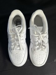 Nike Air Force 1 Low Triple White DH2925-111 Kids/school Shoes sz-2Y