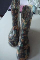 UNISEX RAIN BOOTS WATERPROOF SIZE 2 2.5/36