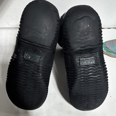 Muck Boot Rover Kids Rain Boots Black Pull-On Rubber Size 3 Mid-Calf