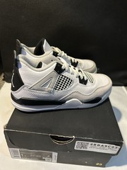 Size 1 (PS) – Jordan 4 Retro Mid Military Black BRAND NEW