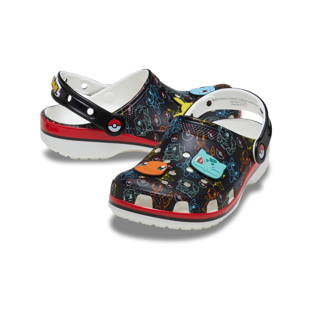 Crocs x Pokemon „Pokemon Starters“ Pre-School Kids Classic Clog 211344-90H