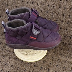 Chaco Ramble Puff Size 1.5 EU 32.5 Big Kids Unisex Booties Plum JCH180347 NWT