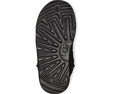 UGG Kids Classic II Graphic Stitch Black Suede Sheepskin Suede US5/UK4/EU37