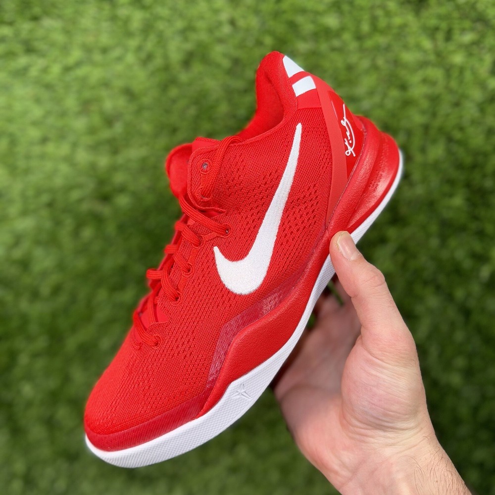 Nike Kobe 8 Protro University Red Basketball FN0266-601 GS Size 6Y
