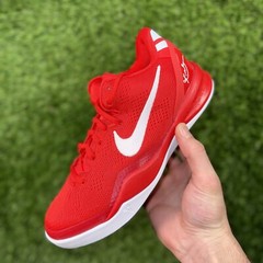 Nike Kobe 8 Protro University Red Basketball FN0266-601 GS Size 6Y