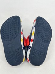 Crocs Fun Lab Mickey Lights Clog Navy Blue Lightweight Slip On Shoes Kids Size 2