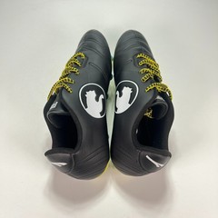 PUMA ProCat Speed Force FG Black Yellow Soccer Cleats Kids Shoes Youth Size 4