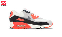 Nike Air Max 90 Premium Mesh Infrared 2015 GS (724882-100) Youth Size 5Y-7Y