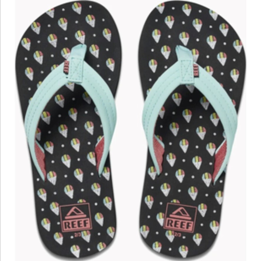 REEF Kids AHI Sandals – C13996 – Snow Cone – Size 6/7 – NWT