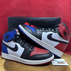 Nike Air Jordan 1 Retro High OG GS Size 7Y Top 3 Black White Red Blue 575441-026