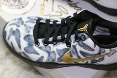 Nike Kobe 8 Protro Mambacita PS White Black Gold FN0267-102 Kids Size 12.5C NEW