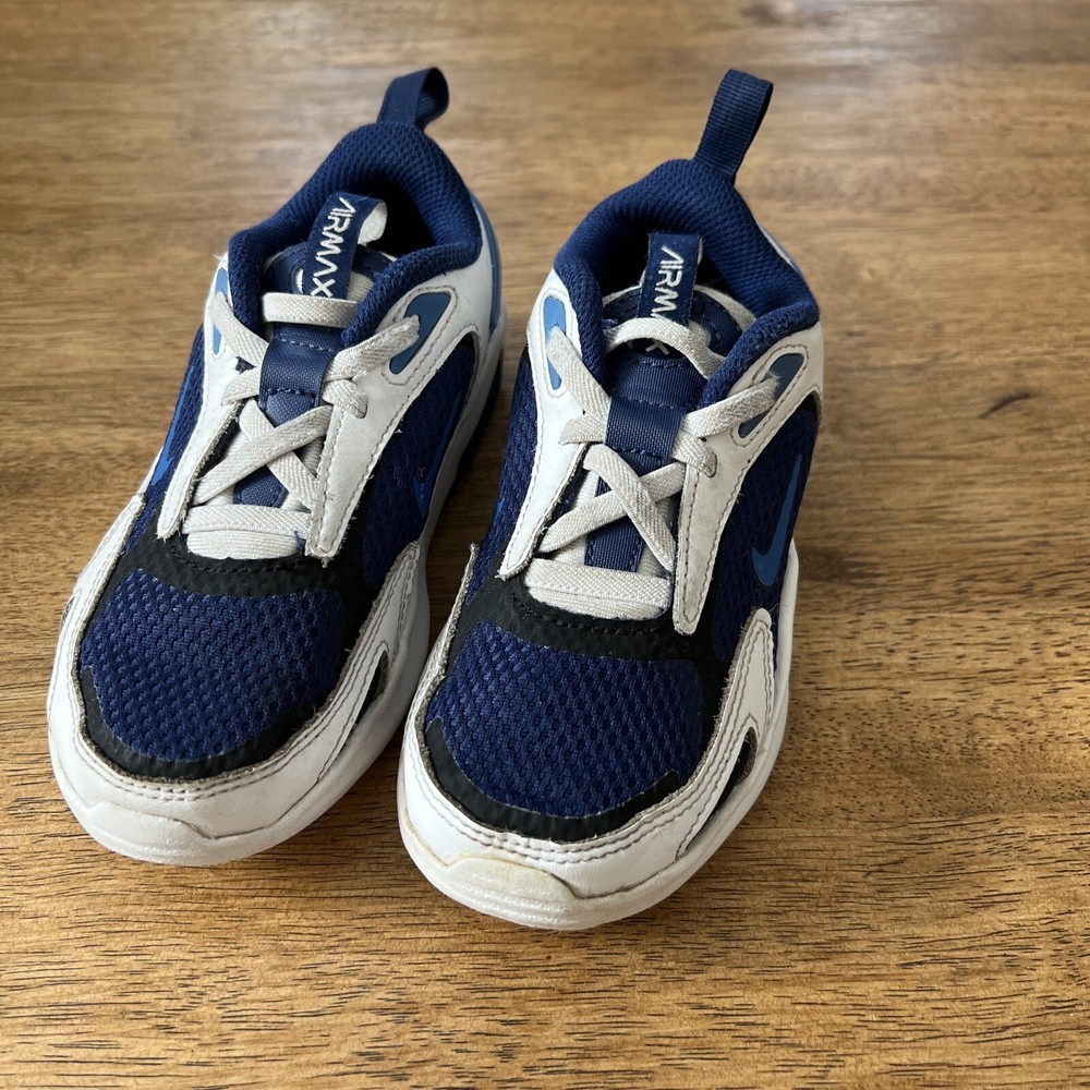 Nike Air Max Bolt Kids Shoes Blue Athletic Sneakers CW1627-400 Size 11 C